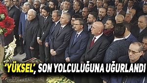 Denizli protokolü Yüksel'i zor gününde yalnız bırakmadı