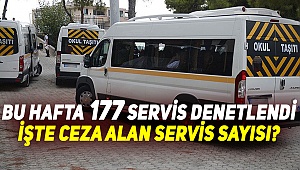 İşte ceza alan servis sayısı
