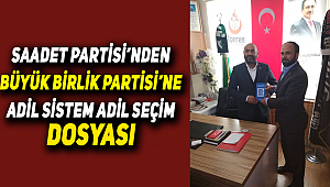 Saadet'ten BBP'ye öneri dosyası