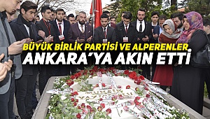 Yüzlerce Alperen Ankara'ya Akın Etti