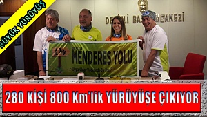  2. ULUSAL MENDERES YOLU YÜRÜYÜŞÜ 