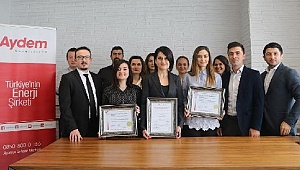 Aydem, 3 yeni Yönetim Sistemi Belgesi almaya hak kazandı