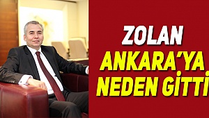 Başkan Zolan Ankara’da 