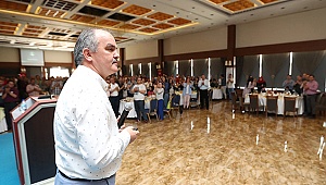 Bin kişilik hizmet ailesi kahvaltıda buluştu