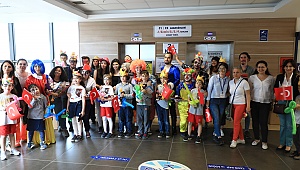 Büyükşehir çocuklara moral verdi