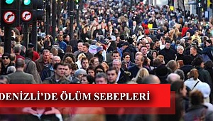 Denizli'de hangi hastalıklar can alıyor
