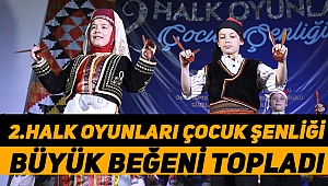 Denizli halk oyunları ile coştu