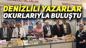 Denizlili yazarlar okurlarıyla buluştu
