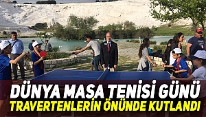 Dünya Masa Tenisi Günü Beyaz Cennette Kutlandı