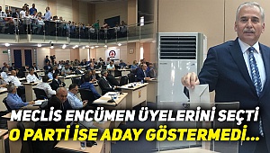 Encümen üyeleri belirlendi