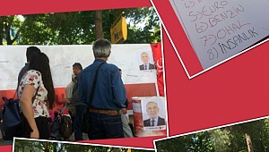 Genç Saadet'ten fikir duvarı