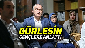 Gürlesin'den TÜGVA gençlerine önemli bilgiler