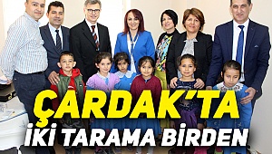 Pembe Prenses Mobil Kanser Tarama Tırı Çardak'ta
