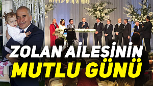 Zolan'ın mutlu gününde Erdoğan Şahitlik yaptı