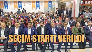 AK Parti seçim startını verdi 