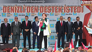 Akşener Denizli'den destek istedi