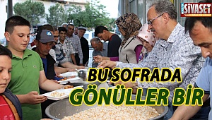 Bu sofrada herkes bir