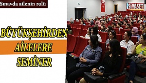 Büyükşehir’den sınav kaygısı semineri
