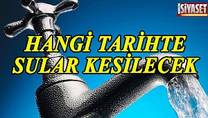 Denizli'de bazı ilçelerde su kesintisi olacak