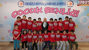 Denizli'de Türkiye'nin en büyük çocuk şenliği