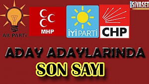 Denizli'den 94 isim vekil olmak için başvurdu 