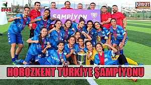 Denizli'nin kızları şampiyon oldu