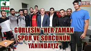 Gürlesin'den Akköyspor'a ziyaret