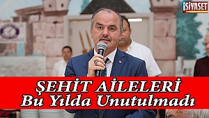 Gürlesin'den şehit ailelerine jest