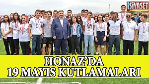 HONAZ'DA 19 Mayıs coşku ile kutlandı