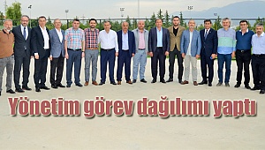 Horozda yönetim görev dağılımı yaptı