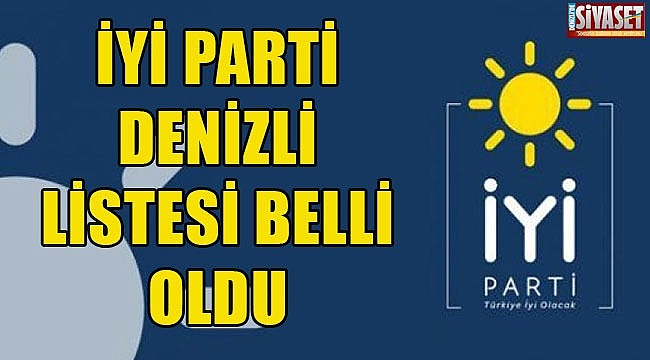 İyi Parti'nin listesi