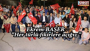 Karaman Mahallesi sakinleri ile buluştular