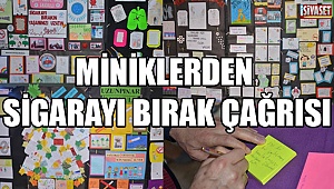 Minikler “Benim İçin Sağlıklı Nefesi Seçin” dedi