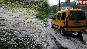 O iklim olayı manzarayı beraberinde getirdi