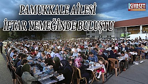 Pamukkale Belediyesi'nde bu yılda gelenek bozulmadı