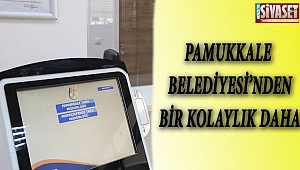 Pamukkale Belediyesi’nden bir kolaylık daha