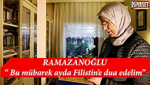 Ramazanoğlu'ndan anlamlı mesaj