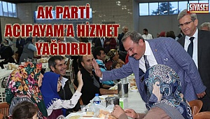 Şahin Tin, “Bizim dönemimizde Acıpayam’a hizmet yağdı” 