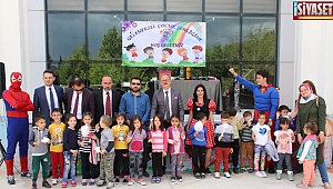 Tavas'ta çocuklar doyasıya eğlendi