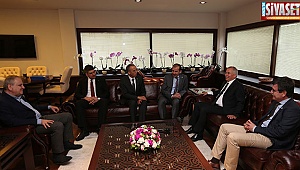 TÜRMOB Başkanı Yontan’dan Başkan Osman Zolan’a ziyaret