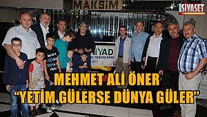 Yetim çocuklar iftarda bir araya geldi