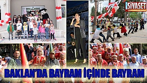 Baklan şenliğe doydu