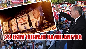 Cumhurbaşkanı Erdoğan için hazırlıklar başladı