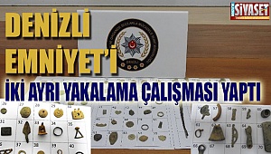 Denizli Emniyeti, iki ayrı yakalama çalışması yaptı