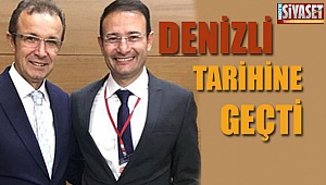 Denizli tarihine geçti