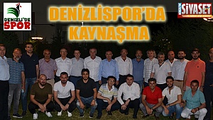 Denizlispor ekibi bir araya geldi