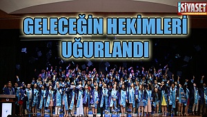 Geleceğin hekimleri uğurlandı