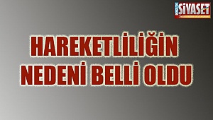 Hareketliliğin nedeni belli oldu