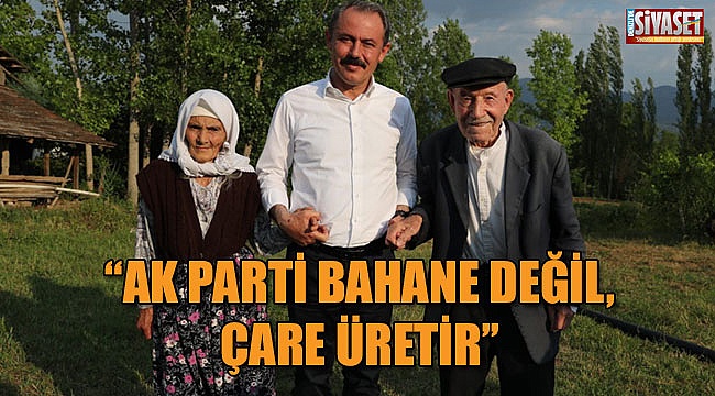 Şahin Tin: “Belediyelerimiz hizmet yağdırıyor”