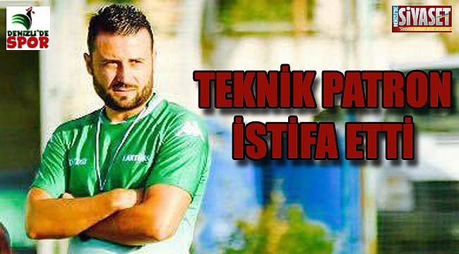 Serinhisarspor'da teknik patron Aktürk istifa etti
